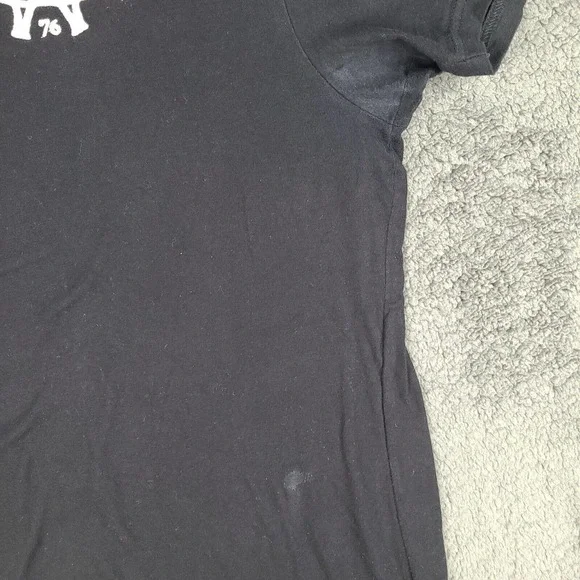 Old Navy Polo Shirt Men's Large Black Cali '76‎ Embroidered - Picture 4 of 11